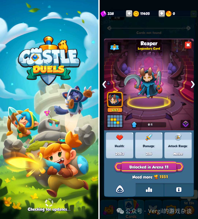 《Castle Duels》：自走棋游戏的合成革新与肉鸽战斗策略